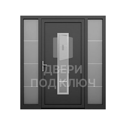 Фрамужная дверь с остеклением ДПК-12622
